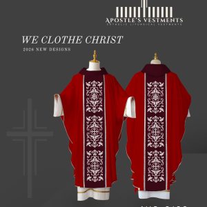 EMBROIDERED CHASUBLE (AVC-0188)