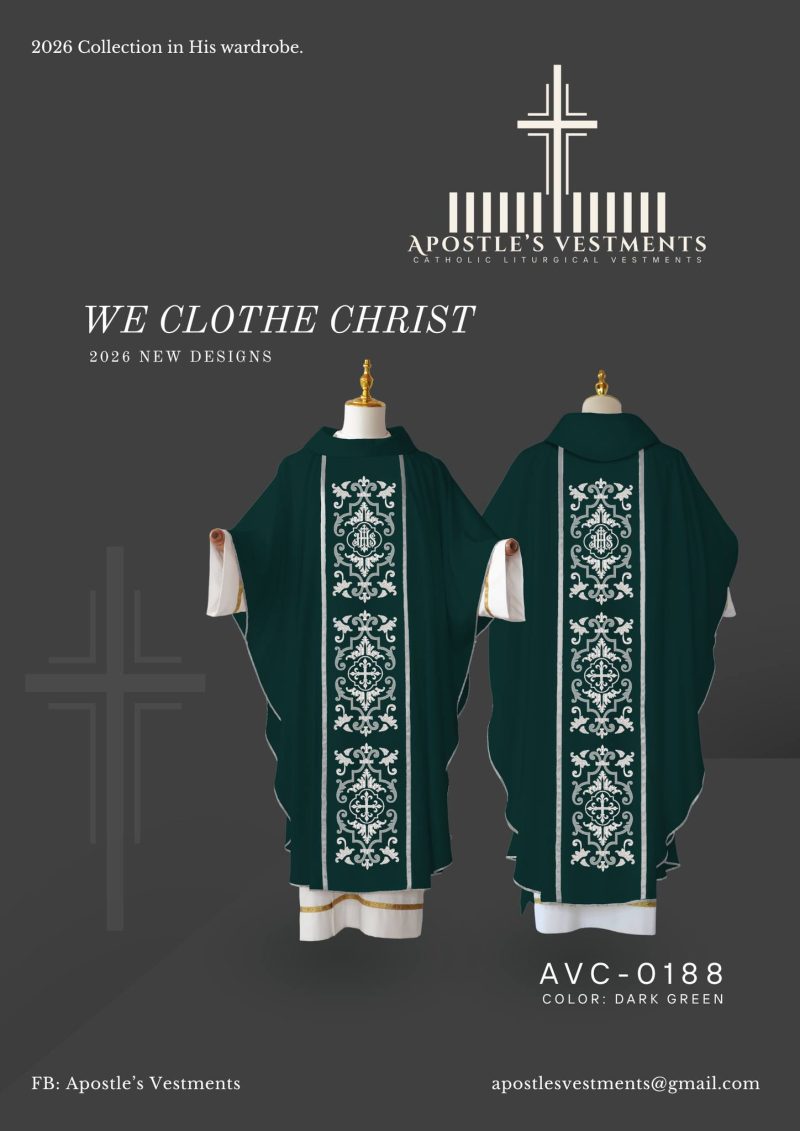 EMBROIDERED CHASUBLE (AVC-0188)