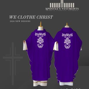 EMBROIDERED CHASUBLE (AVC-0189)