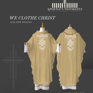 EMBROIDERED CHASUBLE (AVC-0189)