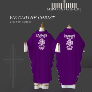 EMBROIDERED CHASUBLE (AVC-0189)
