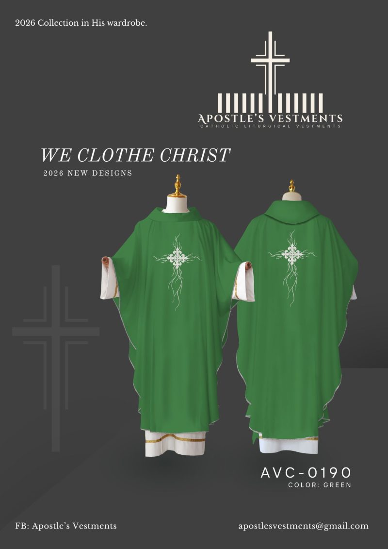 EMBROIDERED CHASUBLE (AVC-0190)