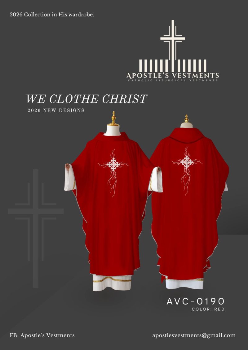 EMBROIDERED CHASUBLE (AVC-0190)