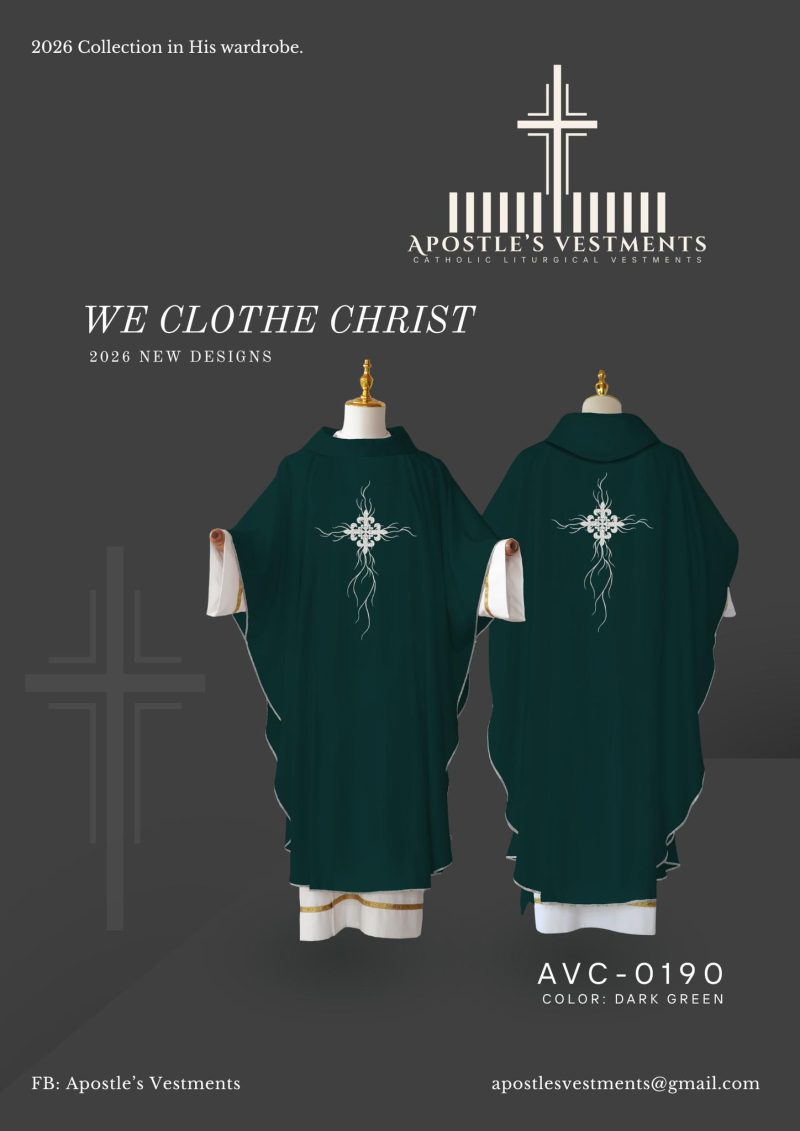 EMBROIDERED CHASUBLE (AVC-0190)