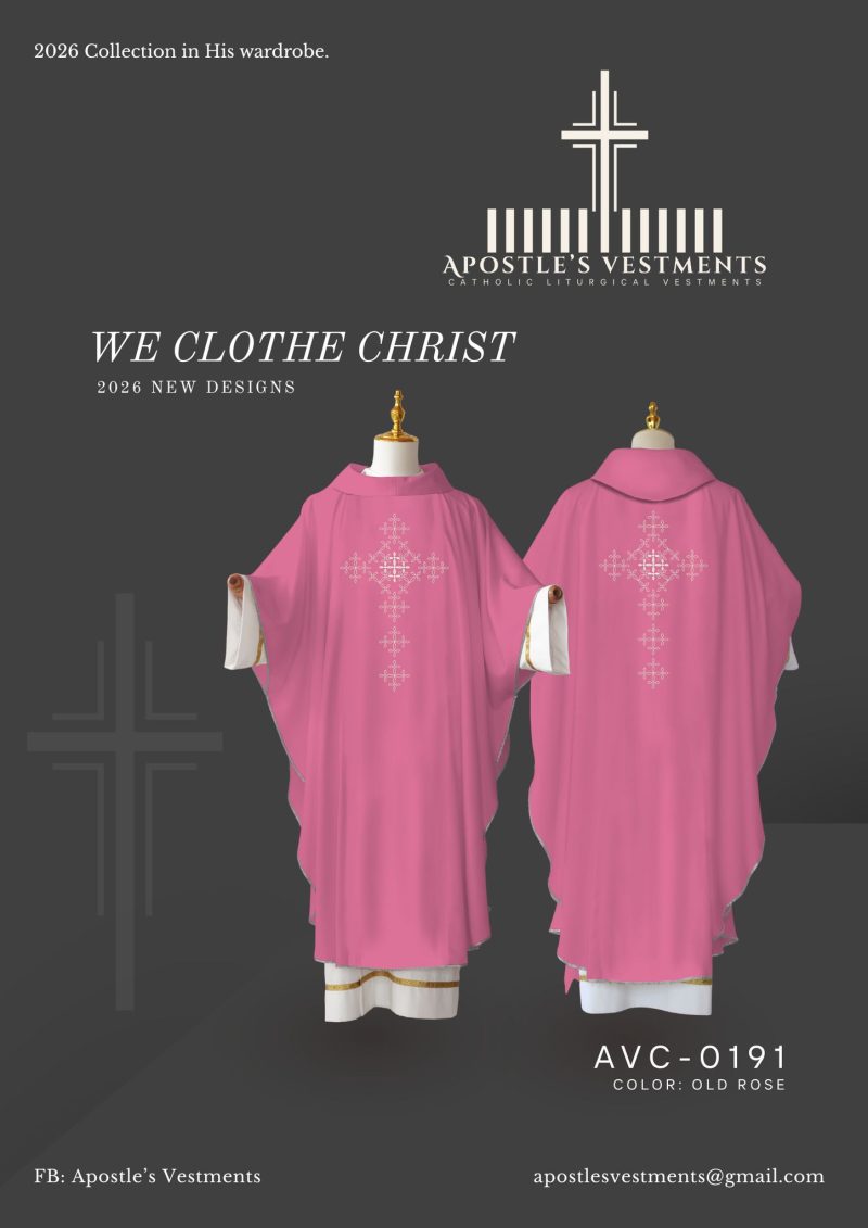 EMBROIDERED CHASUBLE (AVC-0191)