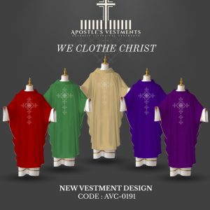 EMBROIDERED CHASUBLE (AVC-0191)