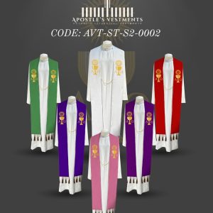 APOSTLE'S VESTMENTS STOLE DESIGN (AVT-ST-S2-0002)