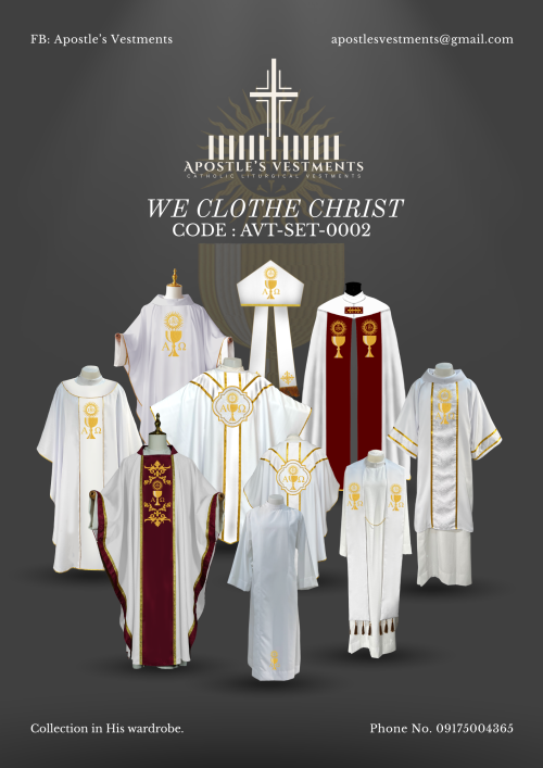APOSTLE VESTMENT'S TAILORING GOTHIC CHASUBLE DESIGNS (AVT-CH-V2-S2-0001)