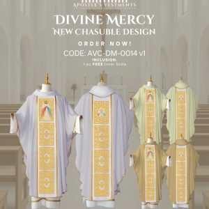 DIVINE MERCY CHASUBLE DESIGNS (AVC-DM-0014)