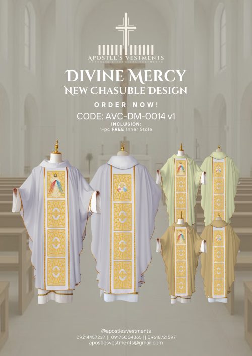 DIVINE MERCY CHASUBLE DESIGNS (AVC-DM-0014)