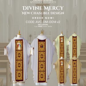 DIVINE MERCY CHASUBLE DESIGNS (AVC-DM-0014)