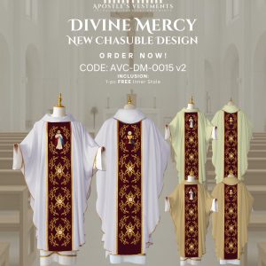 DIVINE MERCY CHASUBLE DESIGNS (AVC-DM-0015)