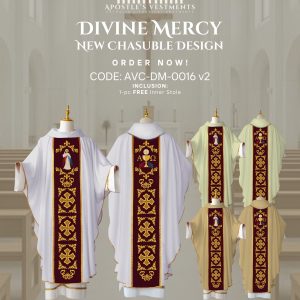 DIVINE MERCY CHASUBLE DESIGNS (AVC-DM-0016)