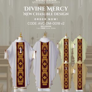 DIVINE MERCY CHASUBLE DESIGNS (AVC-DM-0018)