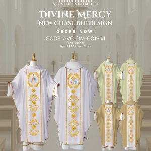 DIVINE MERCY CHASUBLE DESIGNS (AVC-DM-0019)