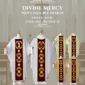 DIVINE MERCY CHASUBLE DESIGNS (AVC-DM-0019)