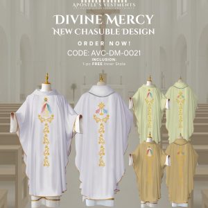 DIVINE MERCY CHASUBLE DESIGNS (AVC-DM-0021)