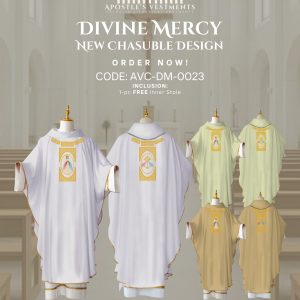 DIVINE MERCY CHASUBLE DESIGNS (AVC-DM-0023)