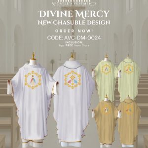 DIVINE MERCY CHASUBLE DESIGNS (AVC-DM-0024)