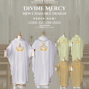DIVINE MERCY CHASUBLE DESIGNS (AVC-DM-0025)