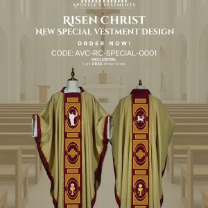 RISEN CHRIST CHASUBLE DESIGN (AVC-SPECIAL-0001)