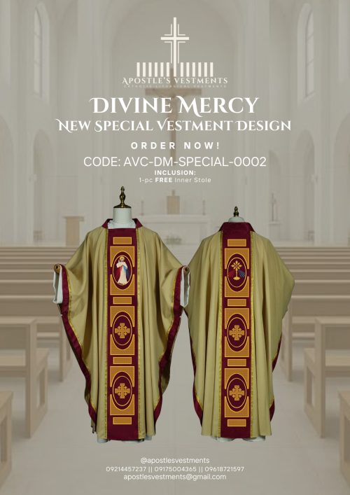 DIVINE MERCY CHASUBLE DESIGNS (AVC-DM-SPECIAL-0002)