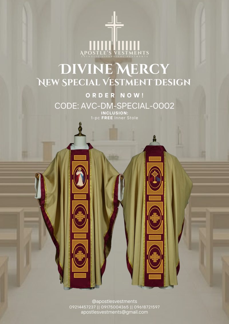 DIVINE MERCY CHASUBLE DESIGNS (AVC-DM-SPECIAL-0002)