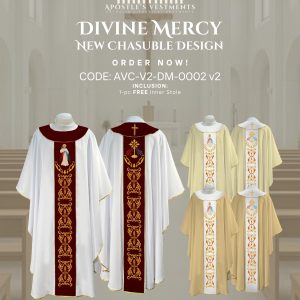 DIVINE MERCY CHASUBLE DESIGNS (AVC-V2-DM-0002)
