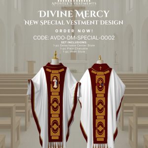 DIVINE MERCY DETACHABLE ORPHREY  (AVDO-DM-SPECIAL-0002)