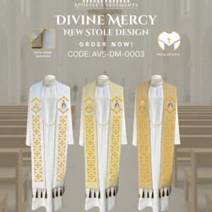 DIVINE MERCY STOLE DESIGNS (AVS-DM-0003)