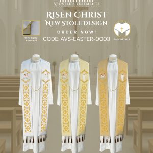RISEN CHRIST STOLE DESIGN (AVS-EASTER-0003)