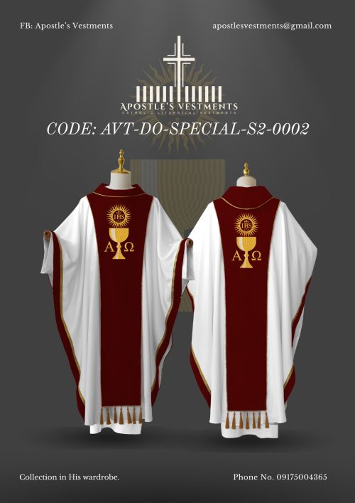 APOSTLE'S VESTMENTS DETACHABLE ORPHREY (AVT-DO-SPECIAL-S2-0002)