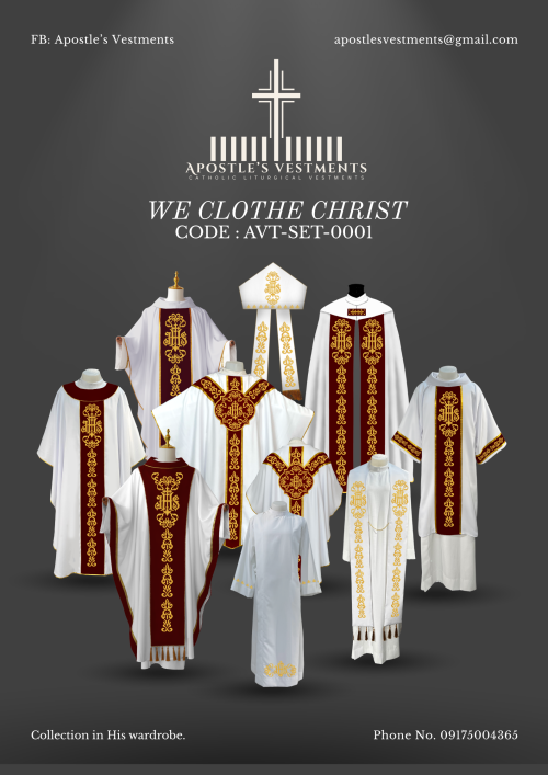 APOSTLE VESTMENT'S TAILORING GOTHIC CHASUBLE DESIGNS (AVT-CH-V2-S2-0001)