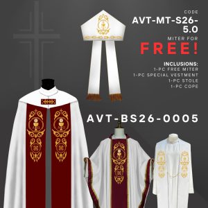 APOSTLE'S VESTMENTS BISHOP DESIGN (AVT-BS26-0005)
