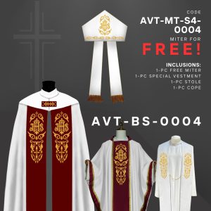 APOSTLE'S VESTMENTS BISHOP DESIGN (AVT-BS-0004)