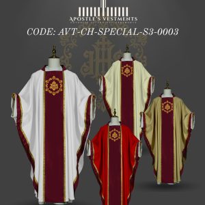 APOSTLE'S VESTMENTS CHASUBLE DESIGN (AVT-CH-SPECIAL-S3-0003)