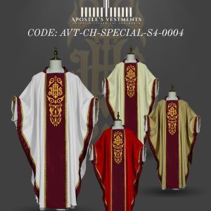 APOSTLE'S VESTMENTS CHASUBLE DESIGN (AVT-CH-SPECIAL-S4-0004)