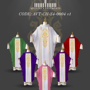 APOSTLE'S VESTMENTS CHASUBLE DESIGN (AVT-CH-S4-0004)
