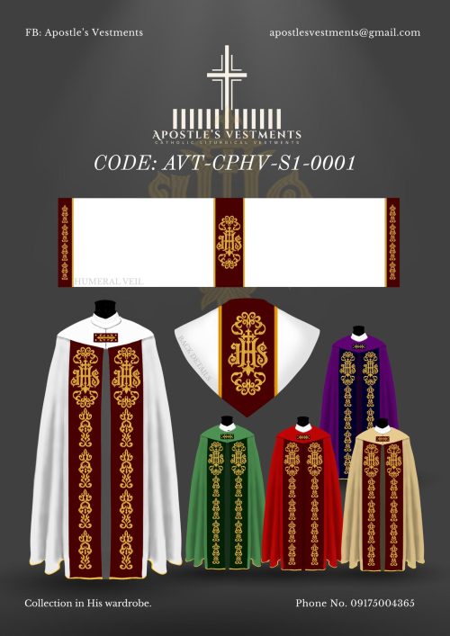 APOSTLE VESTMENTS TAILORING  DESIGNS (AVT-CPHV-S1-0001)