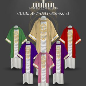 APOSTLE'S VESTMENTS DALMATIC DESIGN (AVT-DMT-S26-5.0)