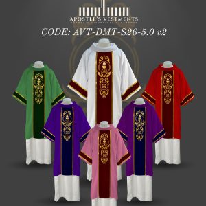 APOSTLE'S VESTMENTS DALMATIC DESIGN (AVT-DMT-S26-5.0)
