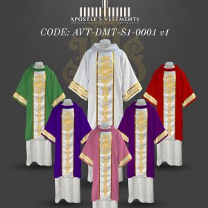 APOSTLE VESTMENTS TAILORING DALMATIC DESIGNS (AVT-DMT-S1-0001)