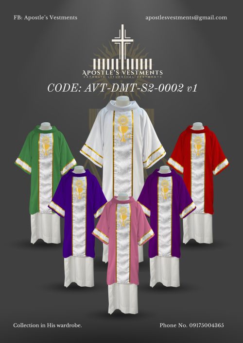 APOSTLE'S VESTMENTS DALMATIC DESIGN (AVT-DMT-S2-0002)