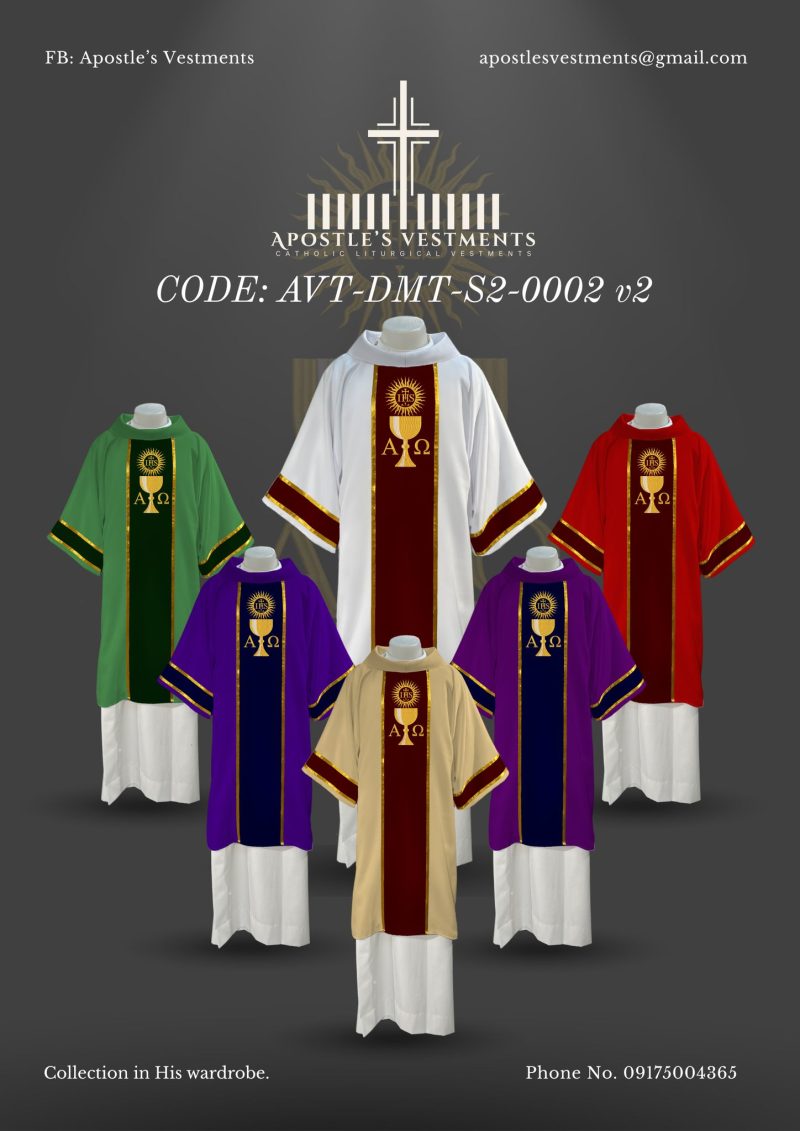 dalmatic-S2.2 APOSTLE'S VESTMENTS DALMATIC DESIGN (AVT-DMT-S2-0002)
