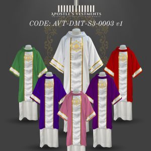 APOSTLE'S VESTMENTS DALMATIC DESIGN (AVT-DMT-S3-0003)
