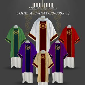 APOSTLE'S VESTMENTS DALMATIC DESIGN (AVT-DMT-S3-0003)