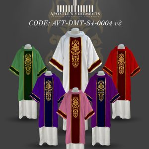 APOSTLE'S VESTMENTS DALMATIC DESIGN (AVT-DMT-S4-0004)