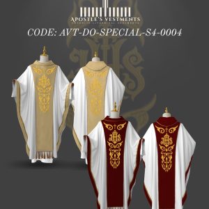 APOSTLE'S VESTMENTS DETACHABLE DESIGN (AVT-DO-SPECIAL-S4-0004)