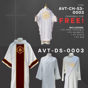 APOSTLE'S VESTMENTS DEACON SET (AVT-DS-0003)