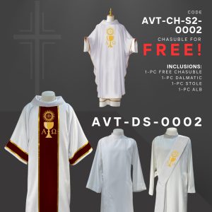 APOSTLE'S VESTMENTS DEACON SET (AVT-DS-0002)